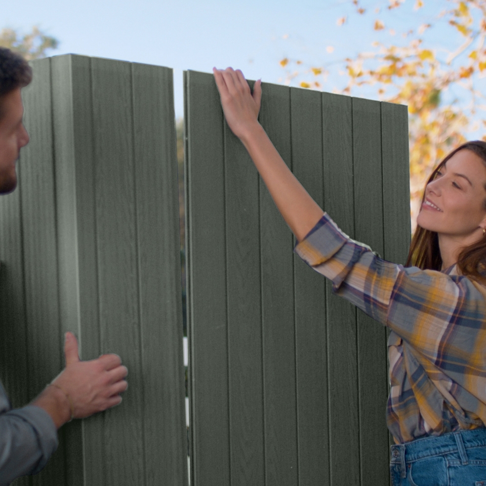 Keter 4’x6′ Norfolk Leisure Darwin Heavy Duty Plastic Garden Shed – Green - Image 9