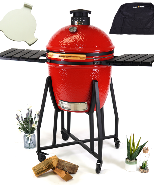 Kamado X Classic BBQ Bundle Red